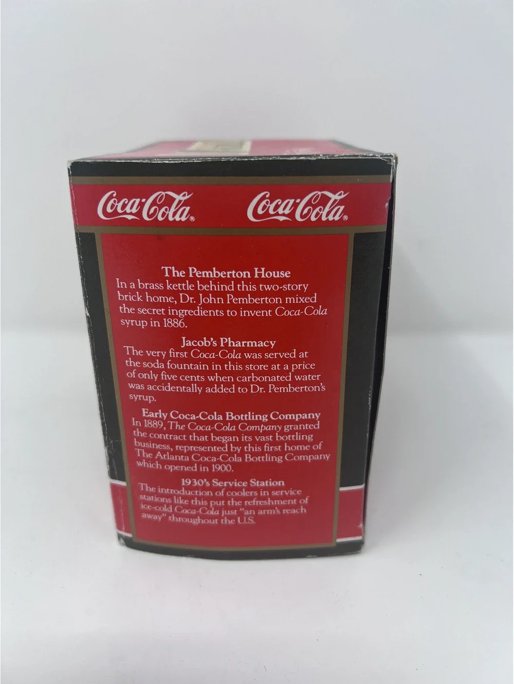 Coca-Cola Trim A Tree Collection Pemberton House Dimensional Ornament